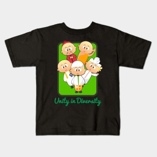 Unity in Diversity Kids T-Shirt